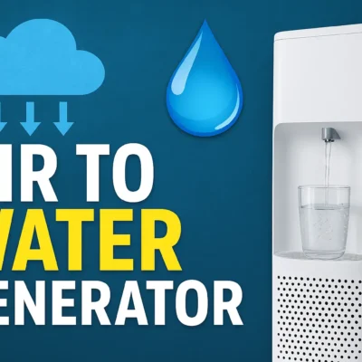 You Won’t Believe How This Device Pulls Clean Water Out of Thin Air! – Air to Water Generator