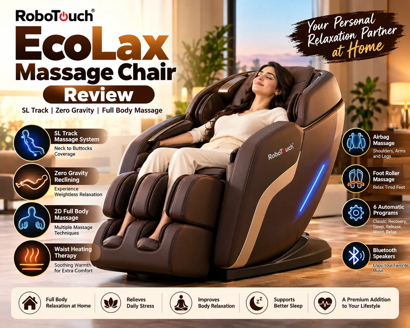 RoboTouch EcoLax Massage Chair