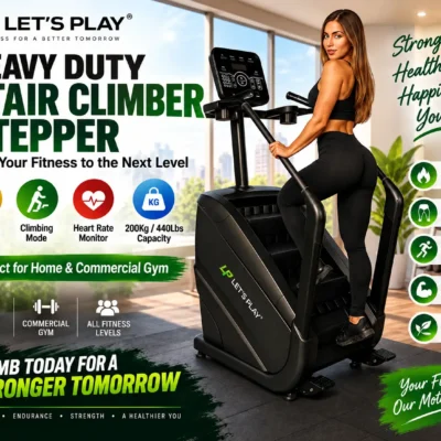 Best Stair Climber Machine for Home Gym: LET’S Play Heavy Duty Stair Climber Review